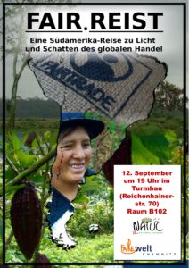 FAIR.REIST - Vortrag zu einer Südamerika-Reise @ Turmbau der TU Chemnitz (Raum B102)